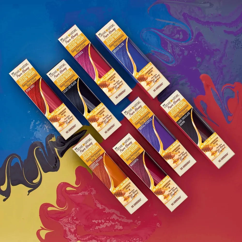 Creme Of Nature Pure Honey Hydrating Color Boost – 3oz 7 Creme Of Nature Pure Honey Hydrating Color Boost – 3oz - Image 5