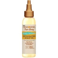 Creme Of Nature Pure Honey Scalp Refresh Invigorating Scalp Oil - 4 Oz