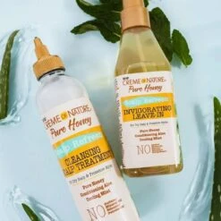 Creme Of Nature Pure Honey Scalp Refresh Invigorating Leave-In – 8 Oz 7 Creme Of Nature Pure Honey Scalp Refresh Invigorating Leave-In – 8 Oz -Beauty Exchanges creme of nature scalp invigorating scalp oil 4 oz 103020