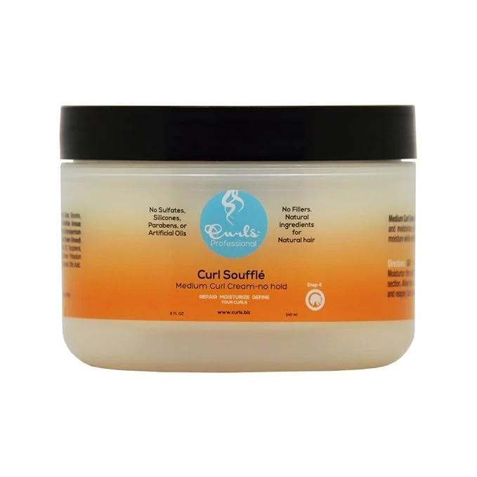 CURLS Curl Soufflé Medium Curl Styling Cream – 8 Oz 3 CURLS Curl Soufflé Medium Curl Styling Cream – 8 Oz