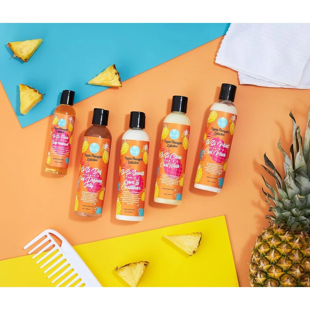 CURLS Poppin Pineapple So So Fresh Vitamin C Scalp Treatment - 4 Oz 7 CURLS Poppin Pineapple So So Fresh Vitamin C Scalp Treatment - 4 Oz - Image 5