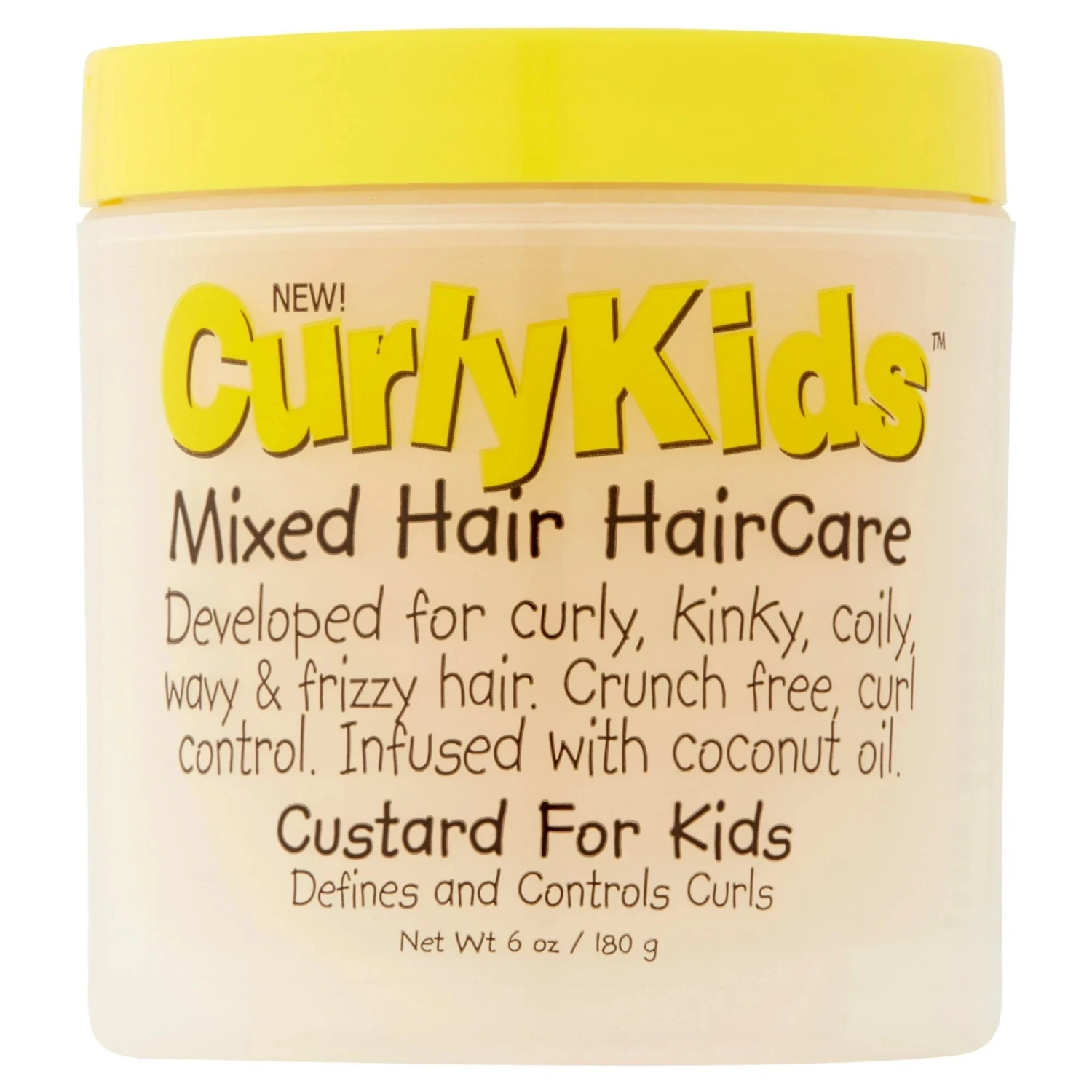Curly Kids Custard – Definition & Shine Gel – 6 oz 3 Curly Kids Custard – Definition & Shine Gel – 6 oz