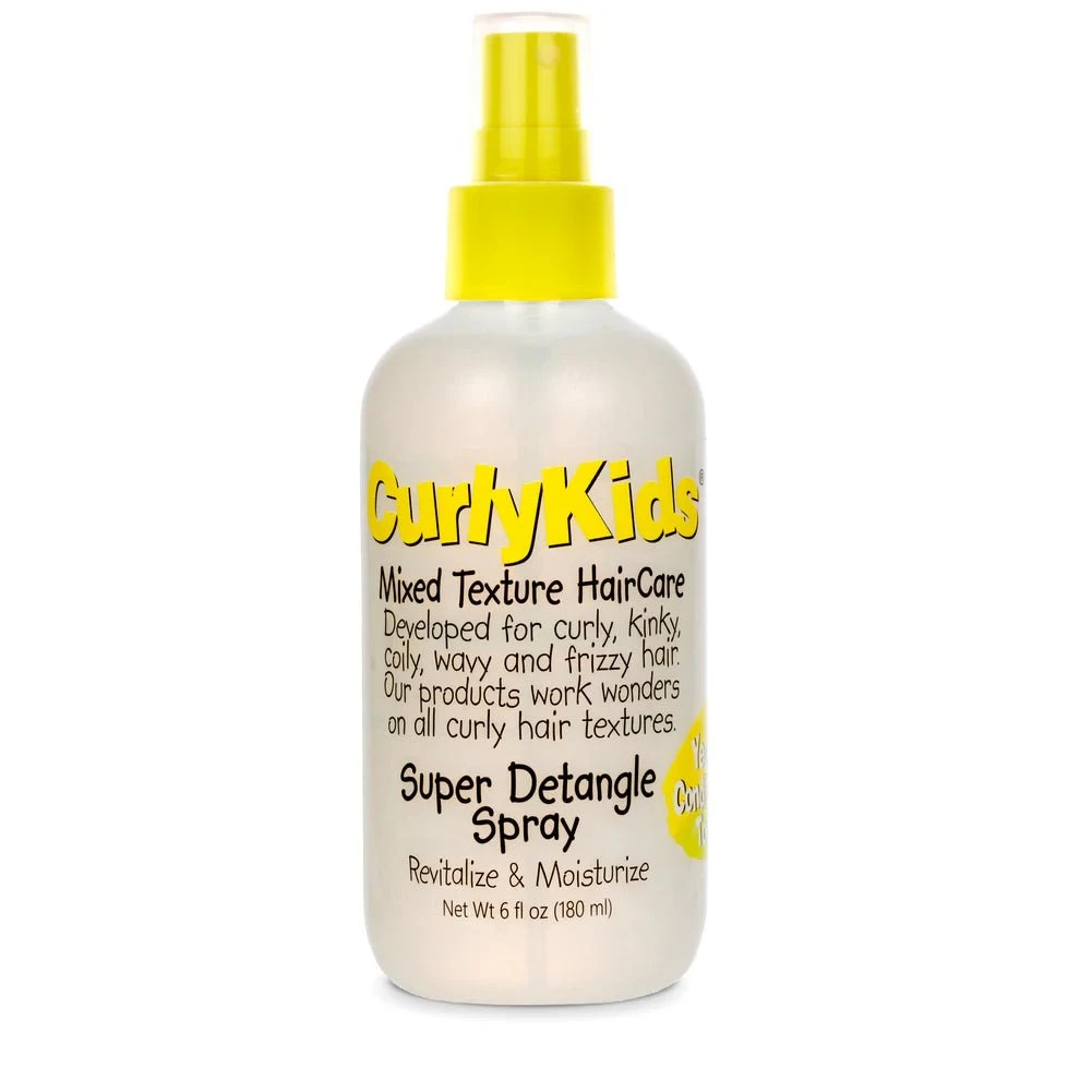 Curly Kids Super Detangling Spray - 6 Oz 3 Curly Kids Super Detangling Spray - 6 Oz