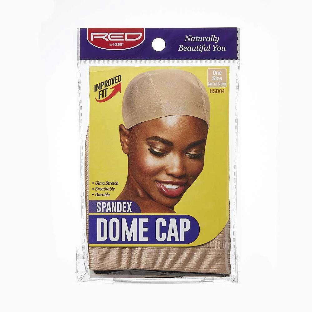 Red By Kiss Spandex Dome Cap 5 Red By Kiss Spandex Dome Cap - Image 3