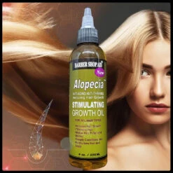 Barber Shop Aid Alopecia Hair Growth Oil - 4 Oz -Beauty Exchanges d1 1