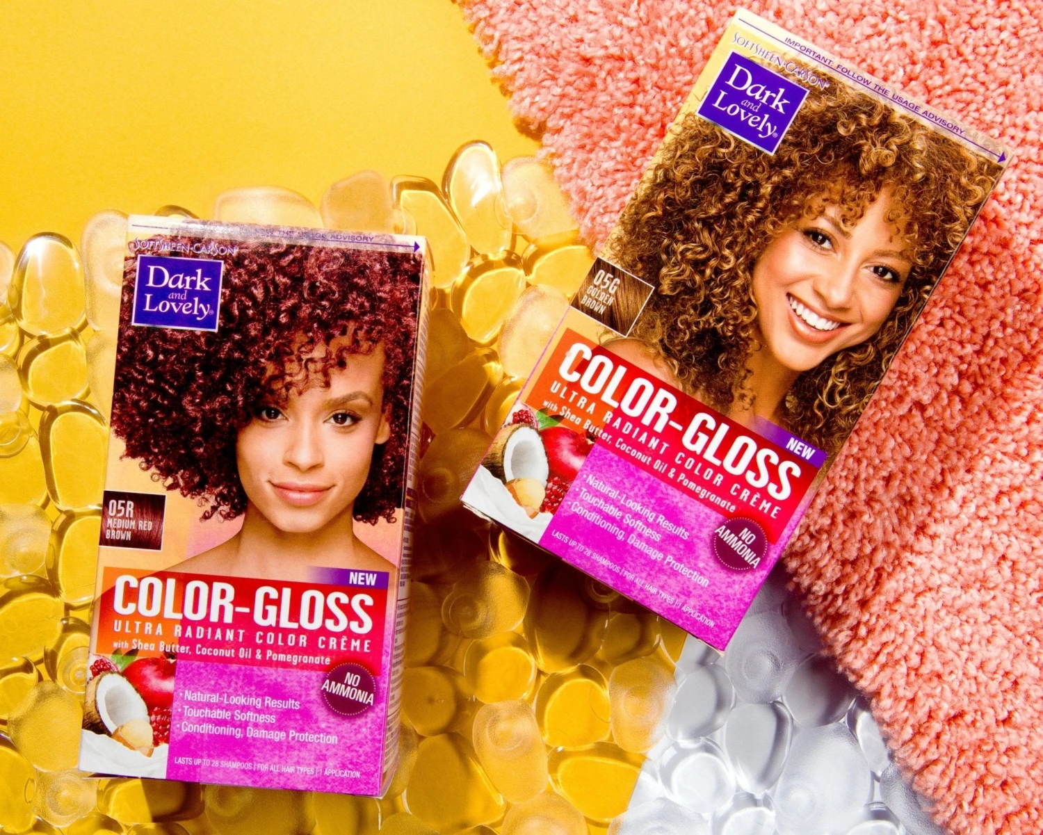 Dark & Lovely Color-Gloss Crème – Medium Brown 3 Dark & Lovely Color-Gloss Crème – Medium Brown