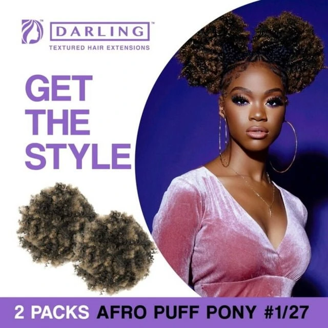 Darling Afro Puff Drawstring Ponytail 8 Darling Afro Puff Drawstring Ponytail - Image 6