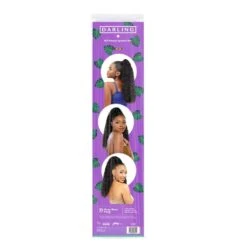 Darling Deep Wave Ponytail Hair Extension Wrap-Around 20" 10 Darling Deep Wave Ponytail Hair Extension Wrap-Around 20" -Beauty Exchanges darling deep wave ponytail hair extension wrap around 1x pack 12 334125