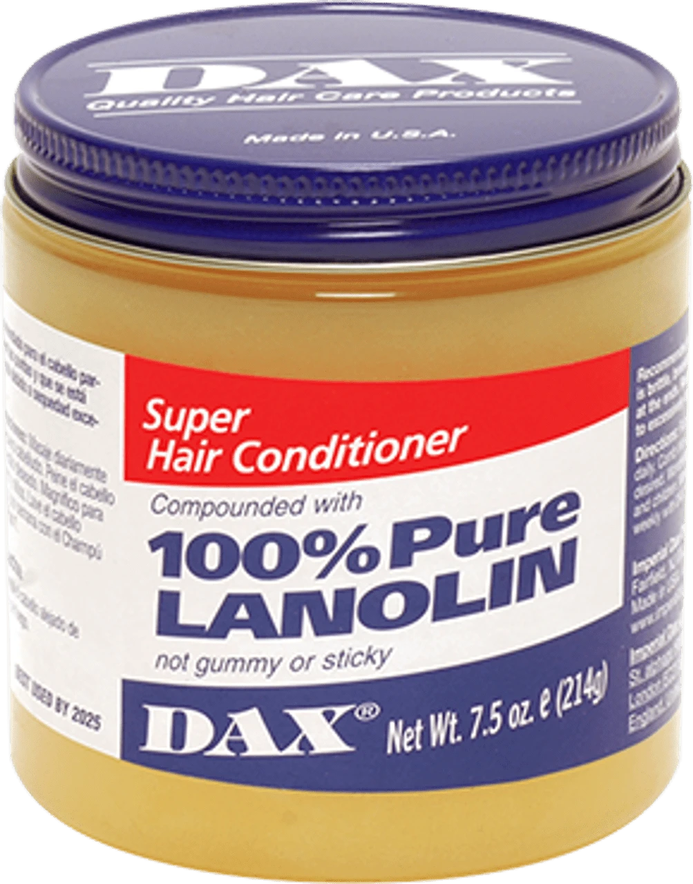 DAX 100% Pure Lanolin – Skin & Hair Moisturizer – 3.5 Oz & 7.5 Oz 6 DAX 100% Pure Lanolin – Skin & Hair Moisturizer – 3.5 Oz & 7.5 Oz - Image 4