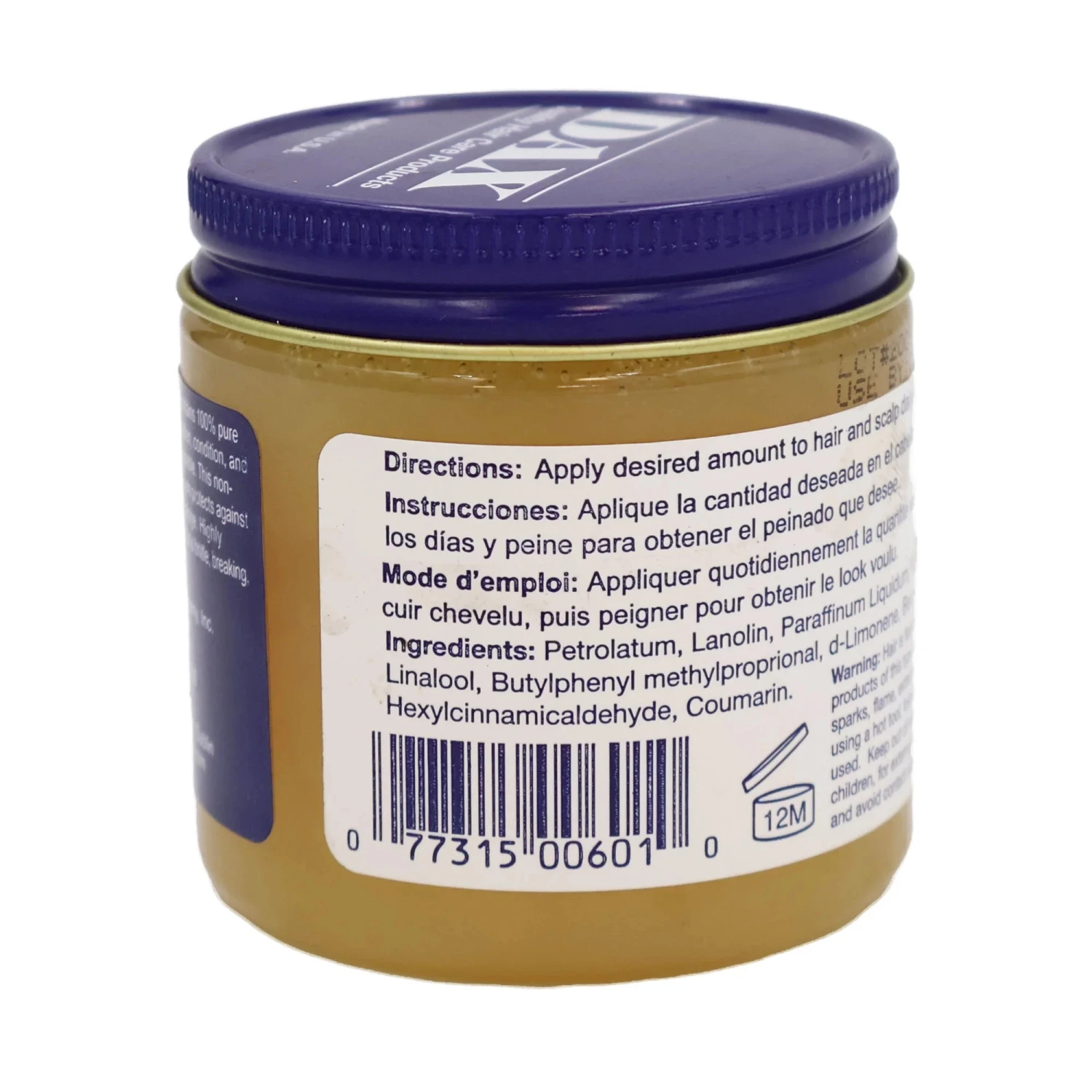 DAX 100% Pure Lanolin – Skin & Hair Moisturizer – 3.5 Oz & 7.5 Oz 4 DAX 100% Pure Lanolin – Skin & Hair Moisturizer – 3.5 Oz & 7.5 Oz - Image 2