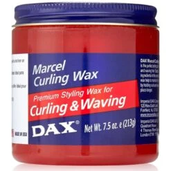 DAX Curling & Waving Wax –Styling Hold & Shine – 7.5 Oz