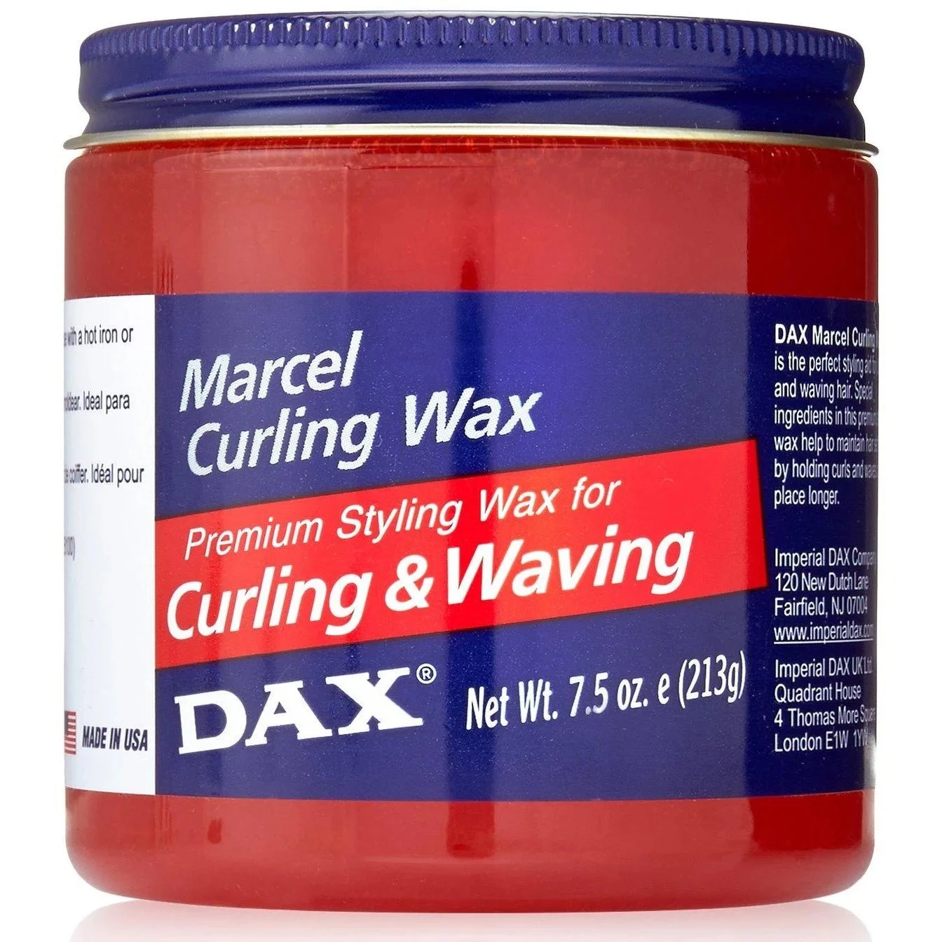 DAX Curling & Waving Wax –Styling Hold & Shine – 7.5 Oz 3 DAX Curling & Waving Wax –Styling Hold & Shine – 7.5 Oz