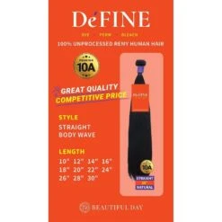 Define 100% Unprocessed Remy Human Hair Bundles