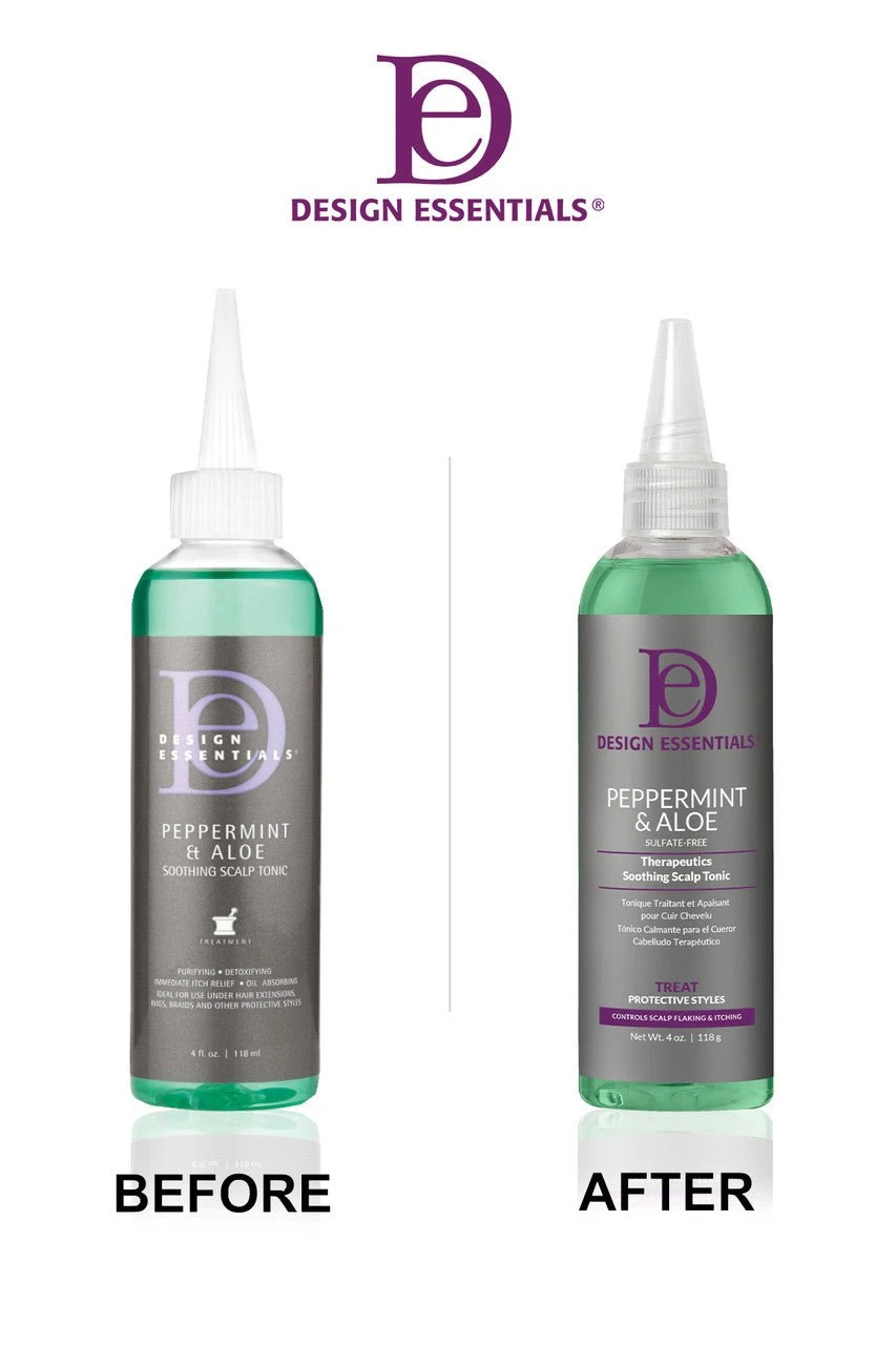 Design Essentials Peppermint & Aloe Soothing Scalp Tonic – 4 Oz 5 Design Essentials Peppermint & Aloe Soothing Scalp Tonic – 4 Oz - Image 3