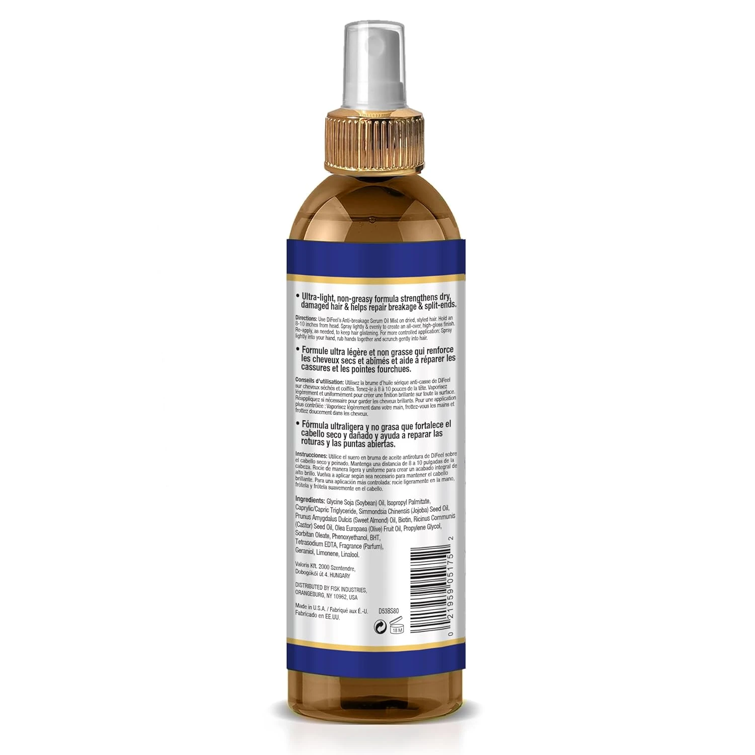 Difeel Biotin Anti-Breakage Serum Oil Mist 8 Oz 4 Difeel Biotin Anti-Breakage Serum Oil Mist 8 Oz - Image 2