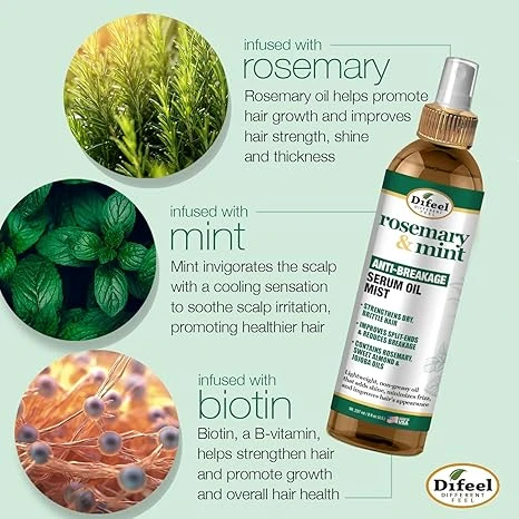 Difeel Biotin Anti-Breakage Serum Oil Mist 8 Oz 11 Difeel Biotin Anti-Breakage Serum Oil Mist 8 Oz - Image 9