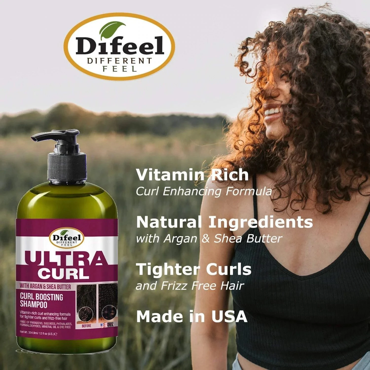 Difeel Ultra Curl & Growth Shampoos – 12 Oz Each 7 Difeel Ultra Curl & Growth Shampoos – 12 Oz Each - Image 5