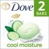 Dove Beauty Bar Go Fresh 2-Pack 1 Dove Beauty Bar Go Fresh 2-Pack -Beauty Exchanges dove beauty bar go fresh cool moisture or cucumber green tea 2 pack 290804