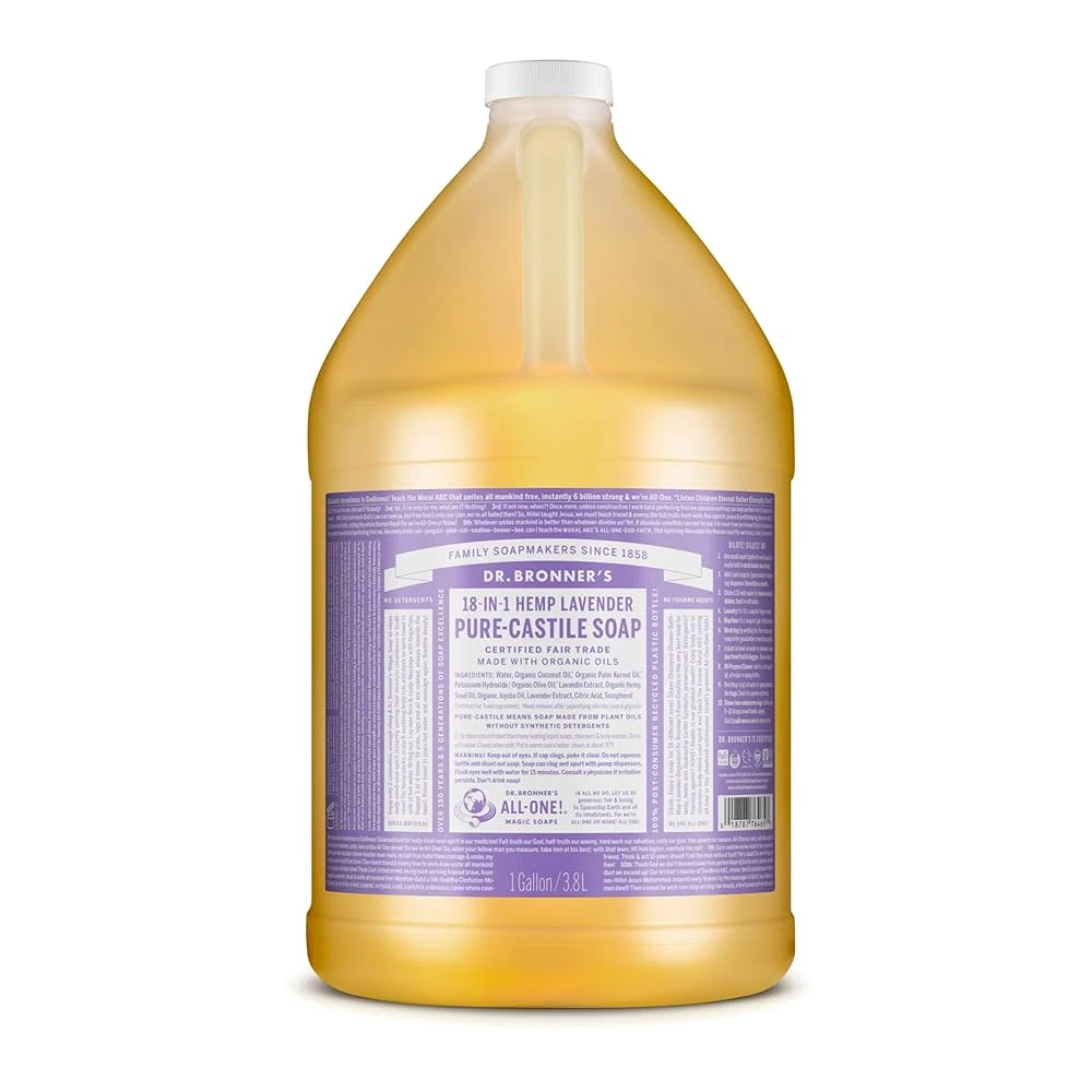 Dr. Bronner's Dr. Bronner’s Pure-Castile Liquid Soap – 1 Gallon 5 Dr. Bronner's Dr. Bronner’s Pure-Castile Liquid Soap – 1 Gallon - Image 3