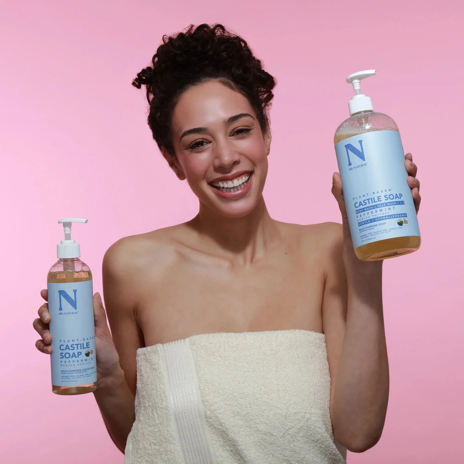 Dr. Natural Castile Soap – Peppermint / Lavender – 32 oz 6 Dr. Natural Castile Soap – Peppermint / Lavender – 32 oz - Image 4