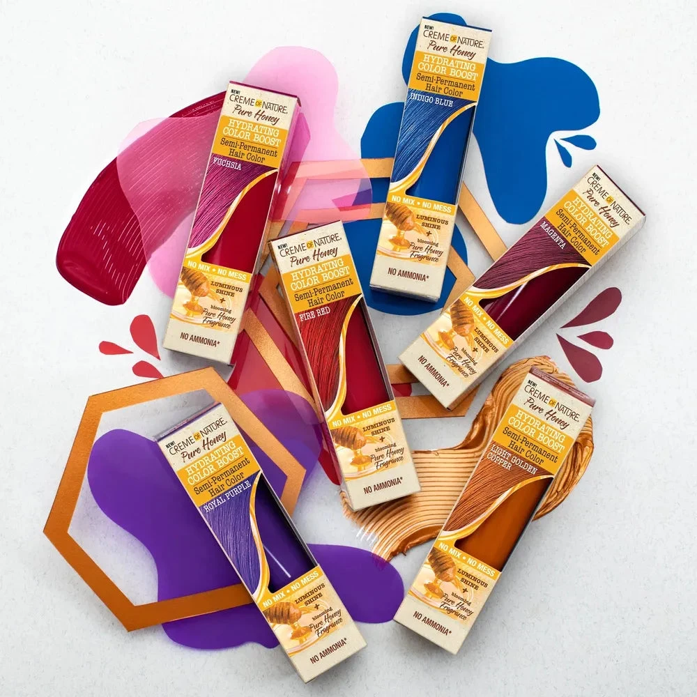 Creme Of Nature Pure Honey Hydrating Color Boost – 3 Oz 3 Creme Of Nature Pure Honey Hydrating Color Boost – 3 Oz