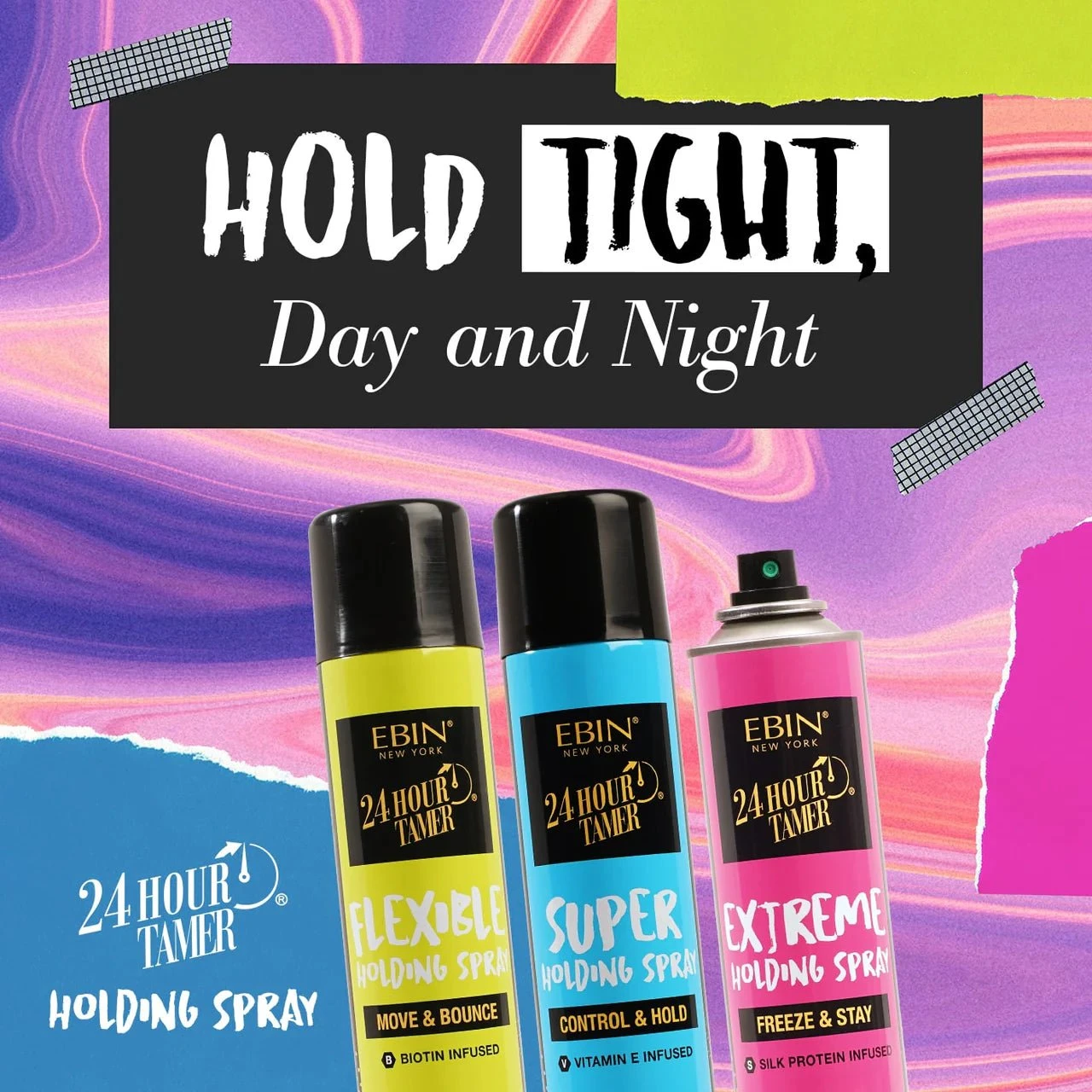 EBIN 24 Hour Tamer Holding Spray 4 EBIN 24 Hour Tamer Holding Spray - Image 2