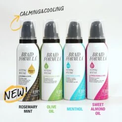 Ebin Braid Formula Setting Mousse – 12.49 Oz & 2.7 Oz