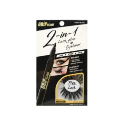 Ebin New York Grip Bond 2-in-1 Eyeliner Glue 0.6ml -Beauty Exchanges ebin new york grip bond 2 in 1 eyeliner glue 1b black 1r brown long lasting waterproof hold free lash wild cat sophie 002 oz 06 ml 269876