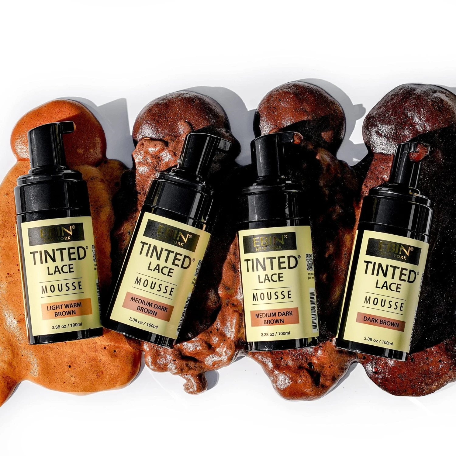 EBIN Tinted Lace Foaming Mousse 3 EBIN Tinted Lace Foaming Mousse