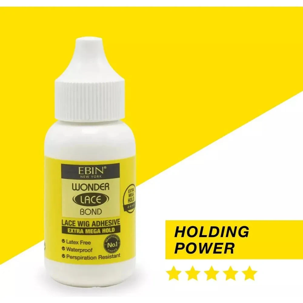 Ebin Wonder Lace Bond Waterproof Adhesive Lace Glue - Extra Mega Hold 5 Ebin Wonder Lace Bond Waterproof Adhesive Lace Glue - Extra Mega Hold - Image 3