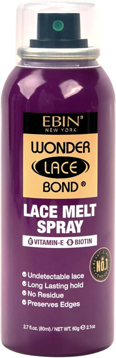 EBIN Wonder Lace Melt Spray – 6.08 Oz & 2.7 Oz 6 EBIN Wonder Lace Melt Spray – 6.08 Oz & 2.7 Oz - Image 4