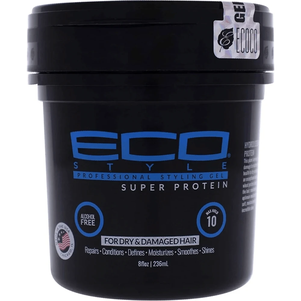 Eco Style Black Super Protein Styling Gel – 3 Variants 3 Eco Style Black Super Protein Styling Gel – 3 Variants