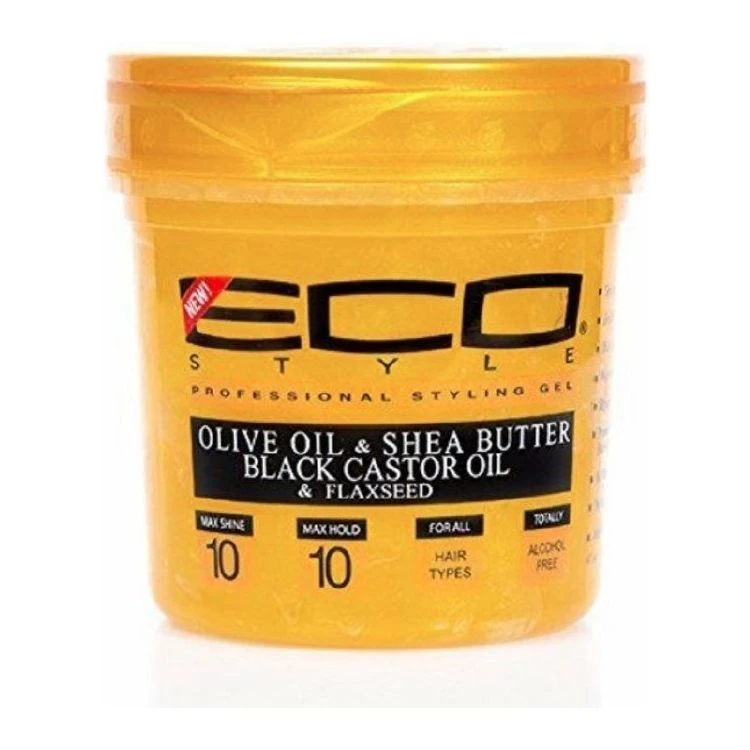 Eco Style Olive, Shea, Castor & Flaxseed Oil Styling Gel 5 Eco Style Olive, Shea, Castor & Flaxseed Oil Styling Gel - Image 3