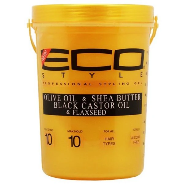 Eco Style Olive, Shea, Castor & Flaxseed Oil Styling Gel 6 Eco Style Olive, Shea, Castor & Flaxseed Oil Styling Gel - Image 4