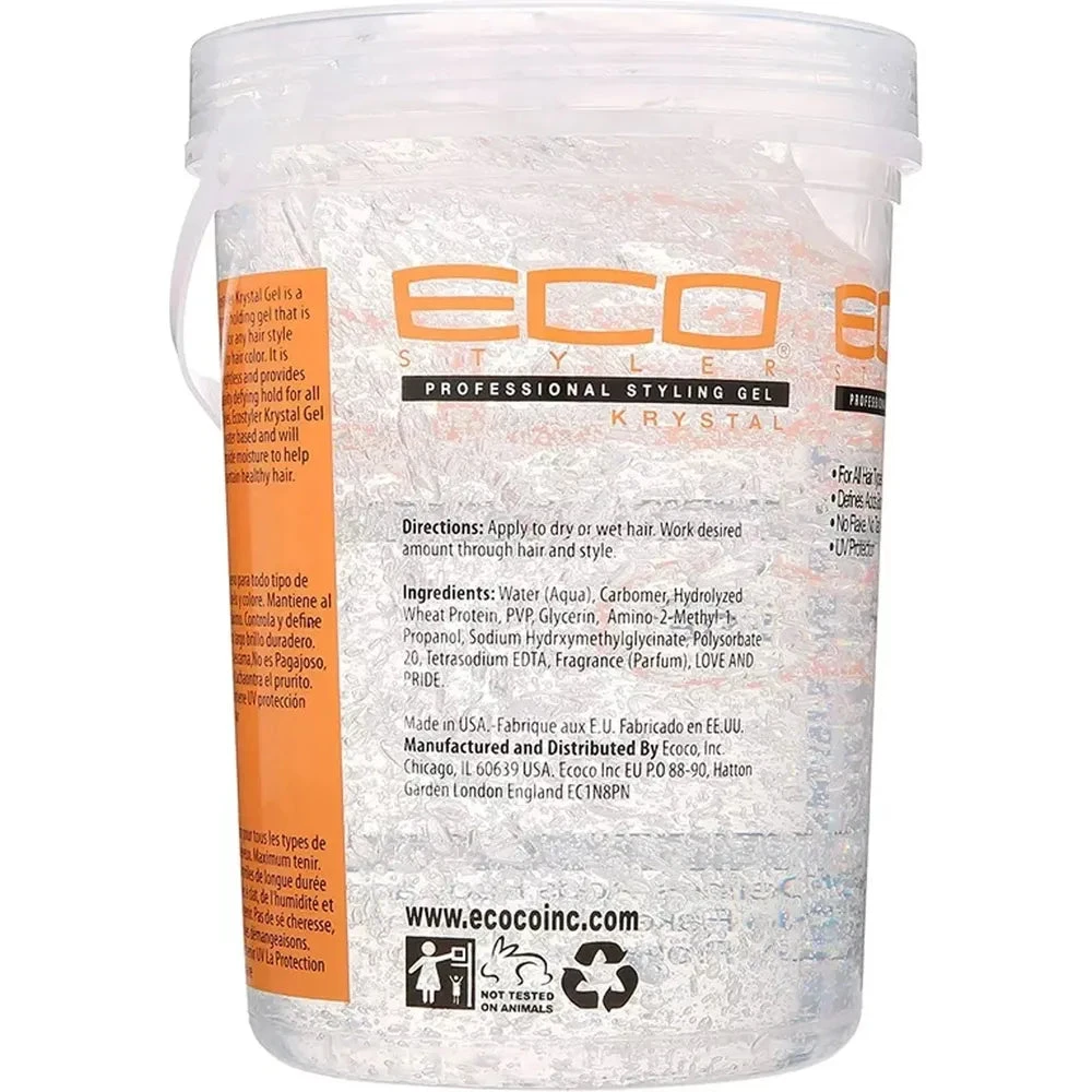 Eco Style Krystal Styling Gel 10 Eco Style Krystal Styling Gel - Image 8