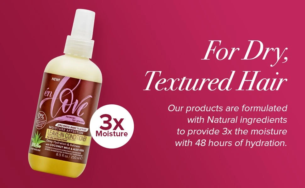 En Love Coconut Milk & Aloe Vera Conditioner 7 En Love Coconut Milk & Aloe Vera Conditioner - Image 5