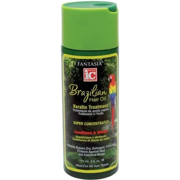Fantasia IC Brazilian Hair Oil Keratin Treatment 6oz 3 Fantasia IC Brazilian Hair Oil Keratin Treatment 6oz