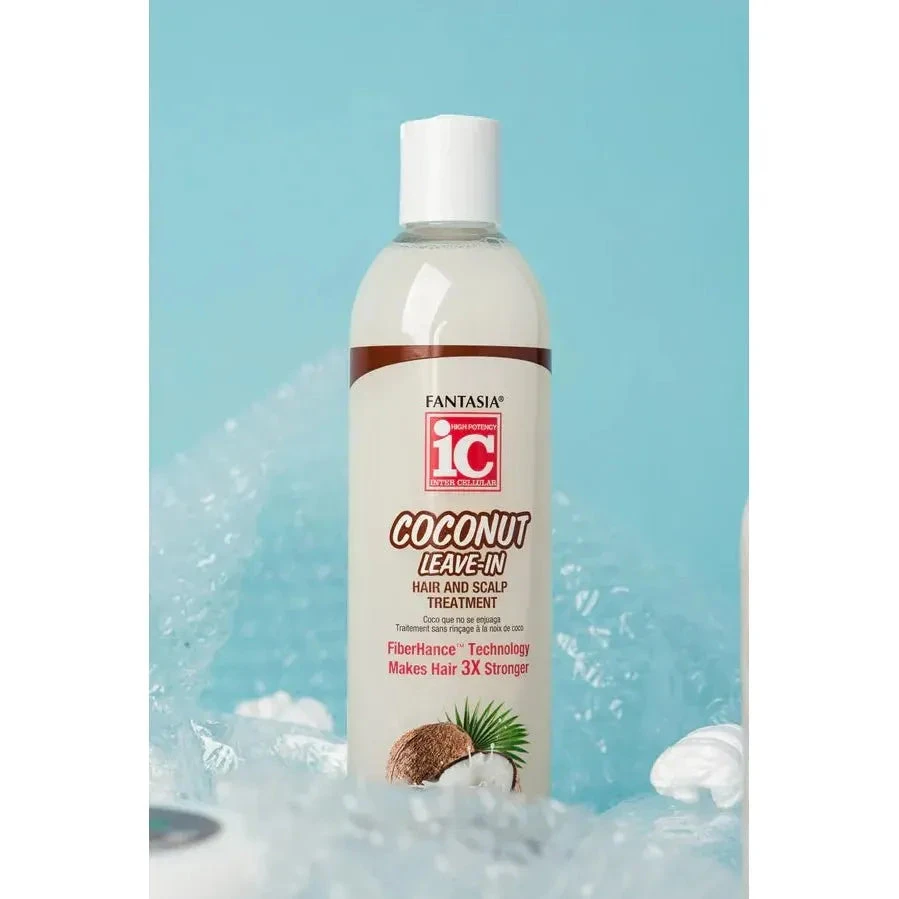 Fantasia IC Coconut Leave-In Hair And Scalp Treatment 12oz 4 Fantasia IC Coconut Leave-In Hair And Scalp Treatment 12oz - Image 2