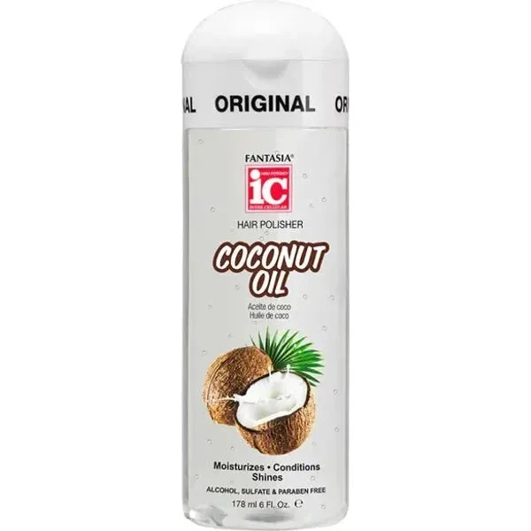 Fantasia IC Hair Polisher Coconut Oil 6oz 3 Fantasia IC Hair Polisher Coconut Oil 6oz