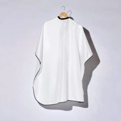 Fromm Premium Styling & Shampoo Capes – White & Gunmetal Pro Capes -Beauty Exchanges fromm premium styling shampoo capes white gunmetal pro capes 154539
