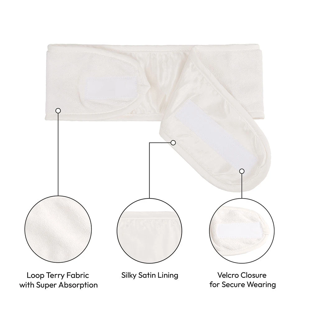 Red By Kiss Hook And Loop Fastener Spa Headband 7 Red By Kiss Hook And Loop Fastener Spa Headband - Image 5