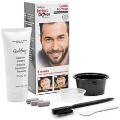 Godefroy Barber’s Choice Beard & Mustache Color – 2 Shades – 3 Applications 12 Godefroy Barber’s Choice Beard & Mustache Color – 2 Shades – 3 Applications -Beauty Exchanges godefroy barbers choice beard mustache color 2 variants dark brown medium to light brown gentle formula 3 applications 261850
