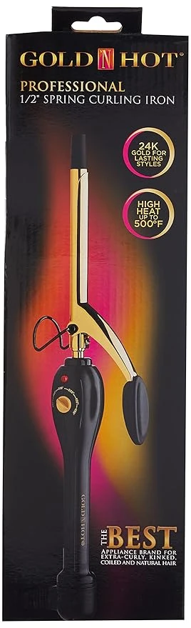 Gold 'N Hot 1/2" Curling Iron 3 Gold 'N Hot 1/2" Curling Iron
