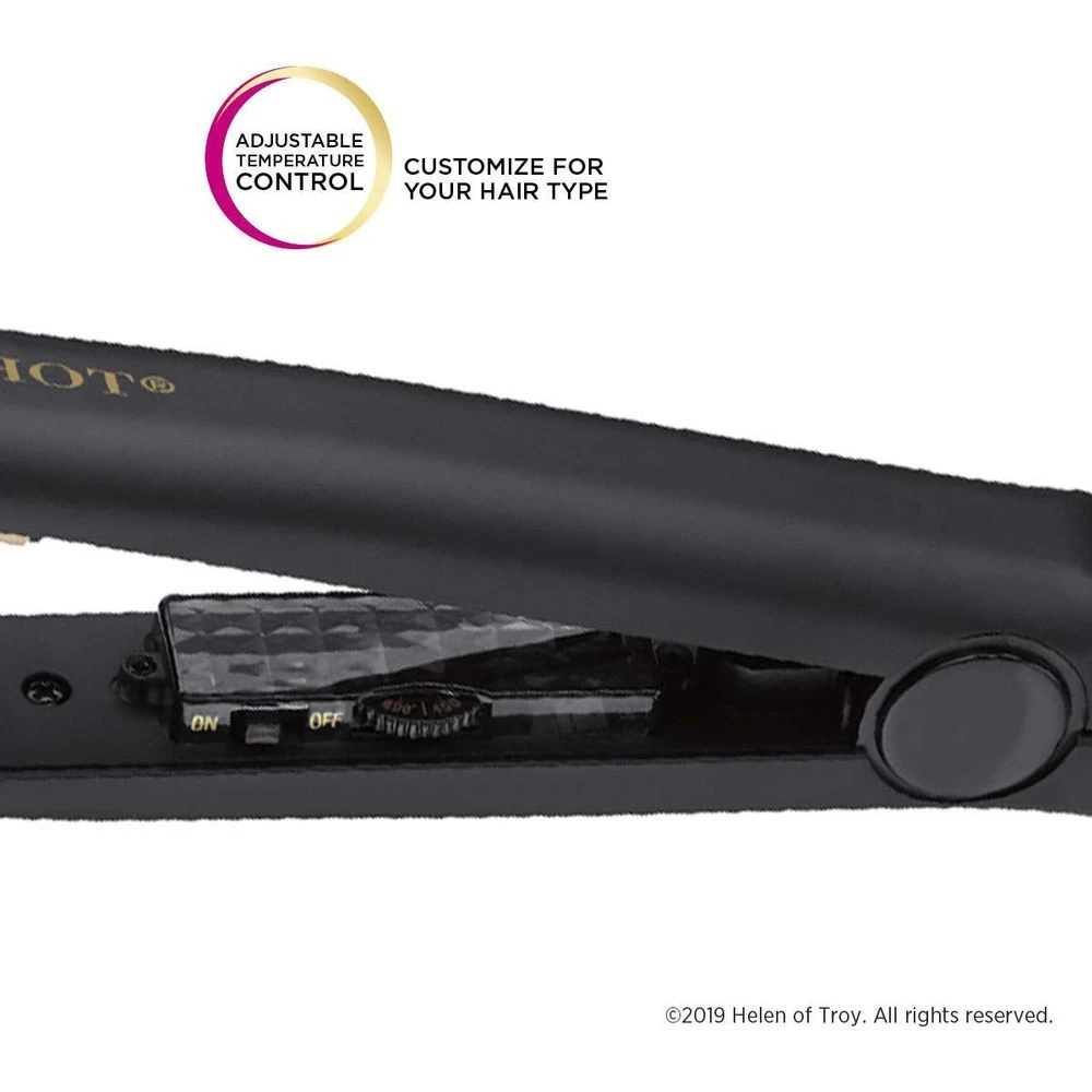 Gold N Hot Professional 1" Ceramic Tourmaline Straightening Iron 6 Gold N Hot Professional 1" Ceramic Tourmaline Straightening Iron - Image 4