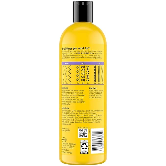 Got2b Curl Defining Jelly 15oz 4 Got2b Curl Defining Jelly 15oz - Image 2