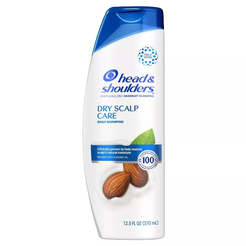 Head & Shoulders Dry Scalp Care Shampoo With Almond Oil - 12.5 Fl Oz 4 Head & Shoulders Dry Scalp Care Shampoo With Almond Oil - 12.5 Fl Oz - Image 2