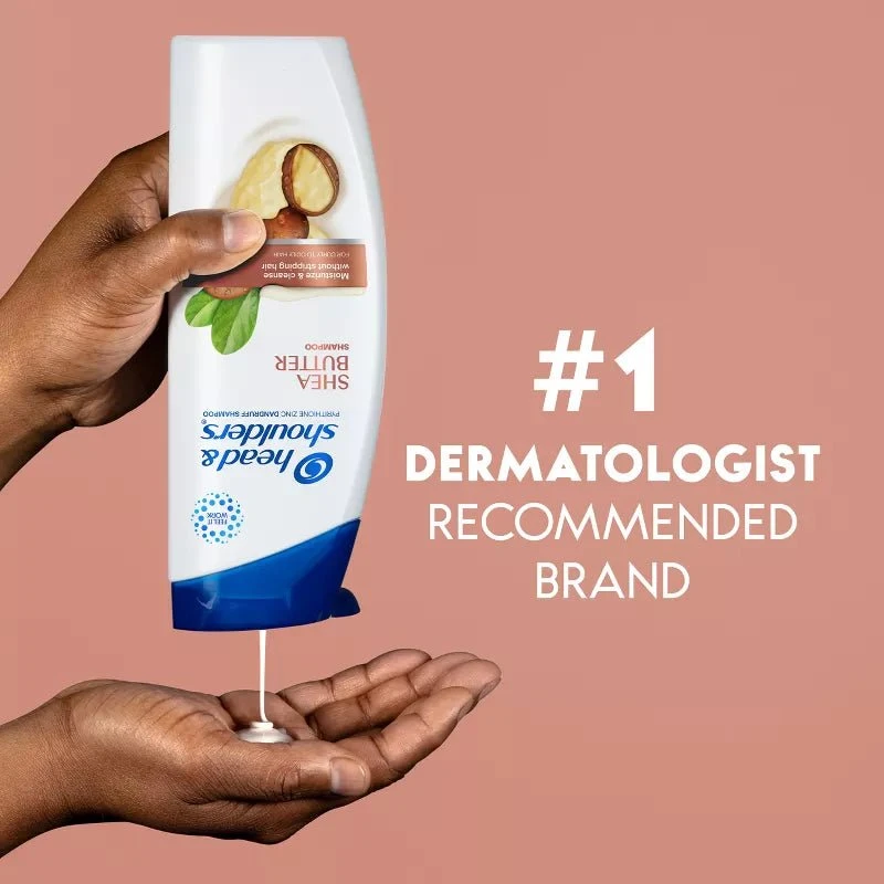 Head & Shoulders Shea Butter Dandruff Shampoo - 12.5 Fl Oz 6 Head & Shoulders Shea Butter Dandruff Shampoo - 12.5 Fl Oz - Image 4