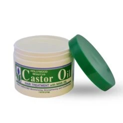 Hollywood Beauty Castor Oil Hair Mink Oil – 7.5oz -Beauty Exchanges hollywood beauty castor oil hair treatment with mink oil 75oz 129698