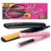 Hot Beauty 1875 Ceramic Combo Flat Iron 1/2" + 1" 2 Hot Beauty 1875 Ceramic Combo Flat Iron 1/2" + 1" -Beauty Exchanges hot beauty 1875 ceramic combo flat iron 12 1 440696