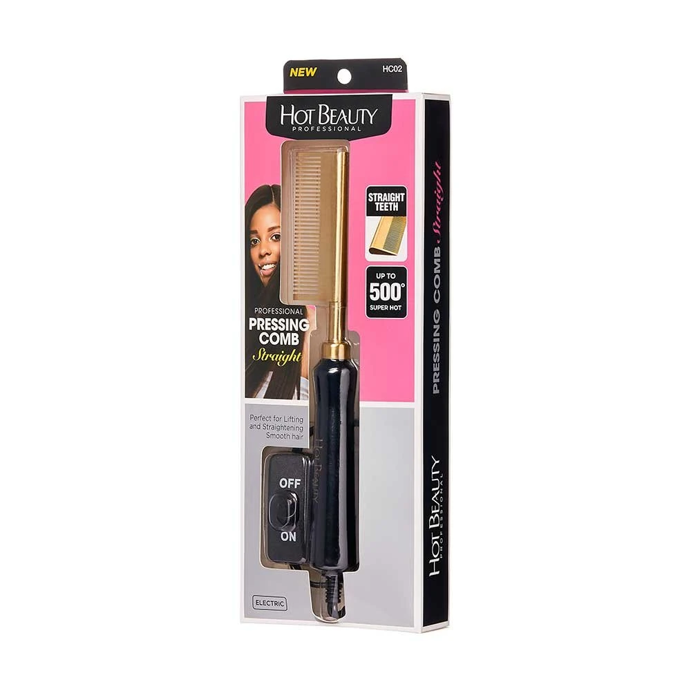 KISS Hot Beauty Professional Pressing Comb – 02 5 KISS Hot Beauty Professional Pressing Comb – 02 - Image 3